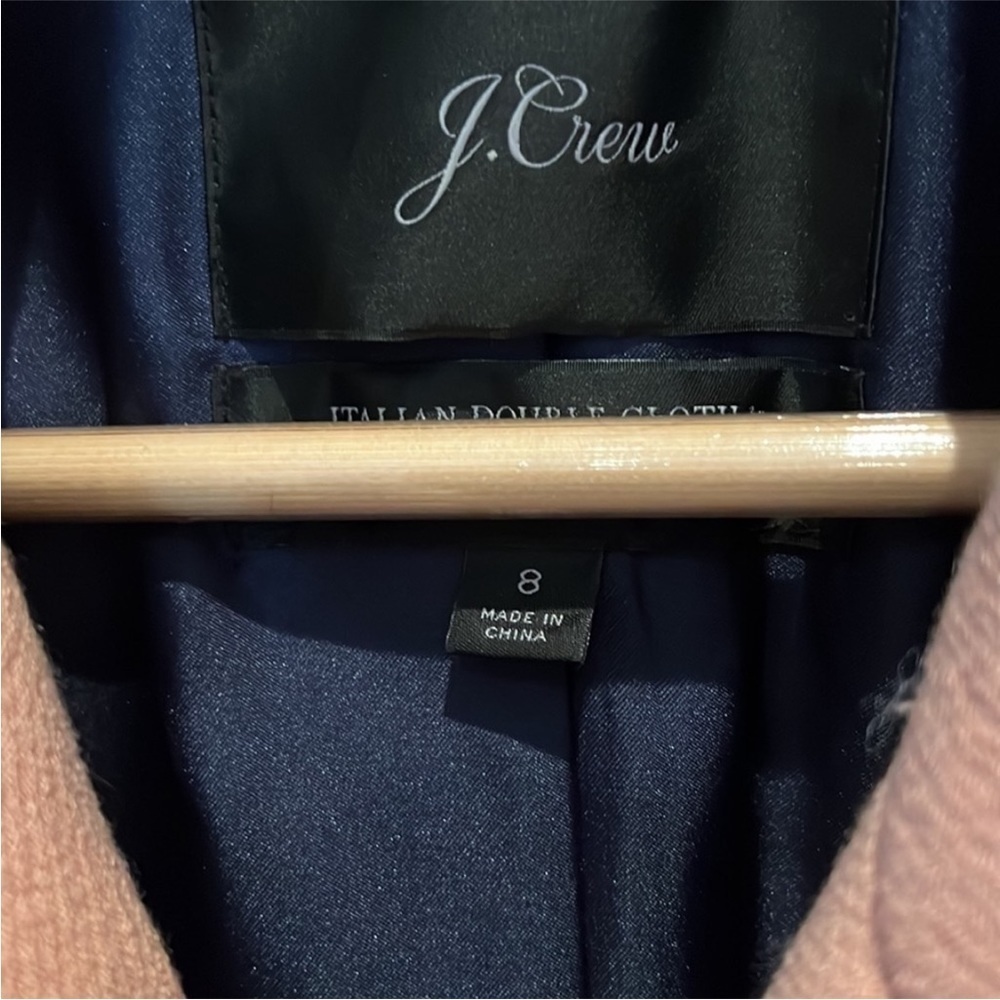 J. Crew Pink Coat in excellent condition 💝 - Picture 7 of 13